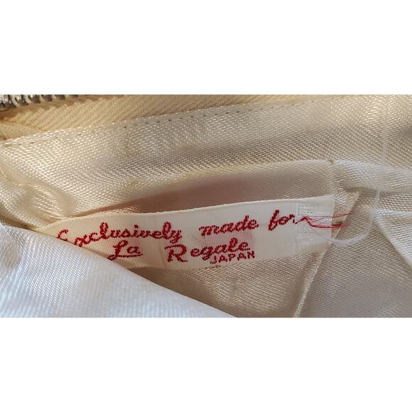 La Regale Japan1960s Purse Pearl Beaded Clutch Evening Bag - Picture 5 of 6